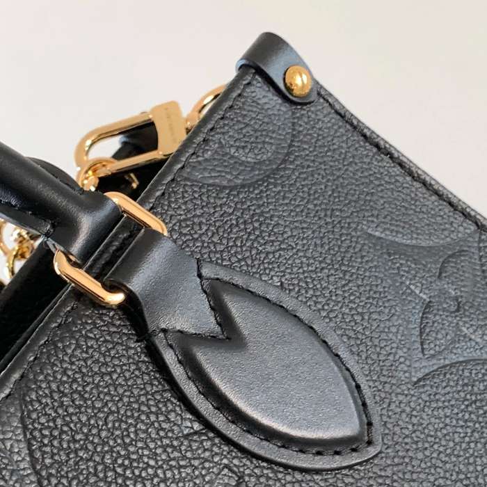 LOUIS VUITTON M23640 モノグラム ブラック 斜め掛けバッグ レディース斜め掛けチェーン 25x13x10cm サイズ:25x13x10cm