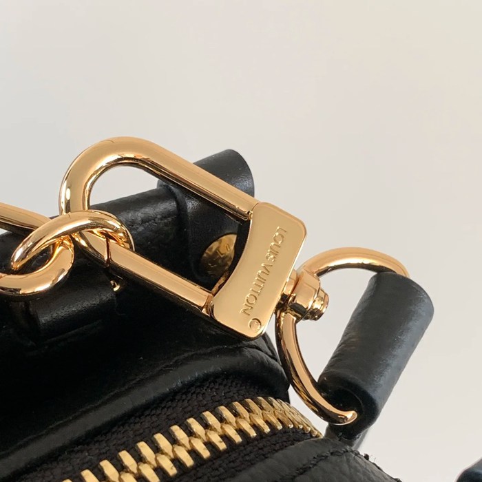 LOUIS VUITTON M23640 モノグラム ブラック 斜め掛けバッグ レディース斜め掛けチェーン 25x13x10cm サイズ:25x13x10cm