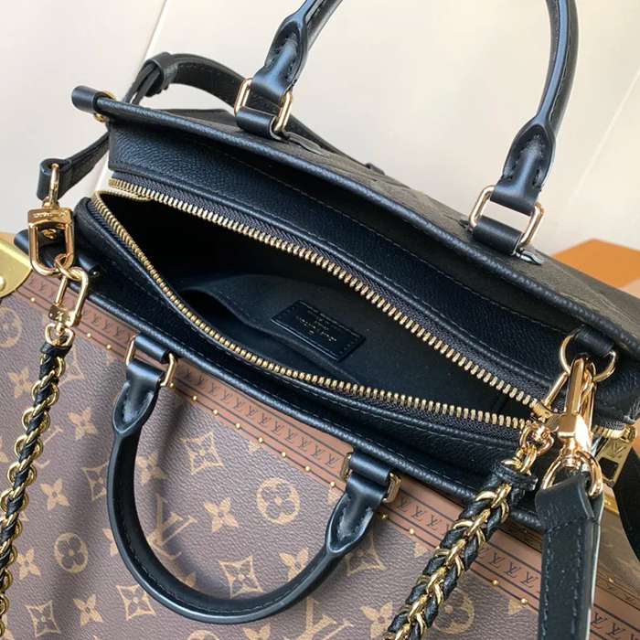 LOUIS VUITTON M23640 モノグラム ブラック 斜め掛けバッグ レディース斜め掛けチェーン 25x13x10cm サイズ:25x13x10cm