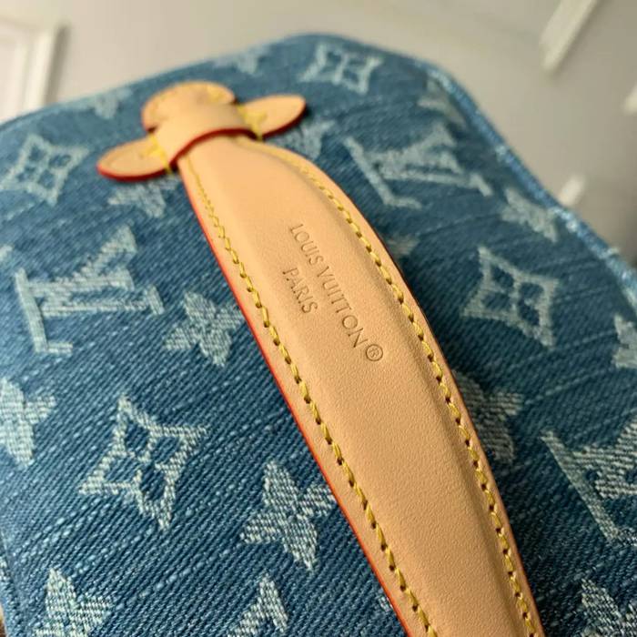 LOUIS VUITTON M27946 デニム モノグラム デニム ハンドバッグ レディース手提げ 20x13.5x12cm サイズ:20x13.5x12cm