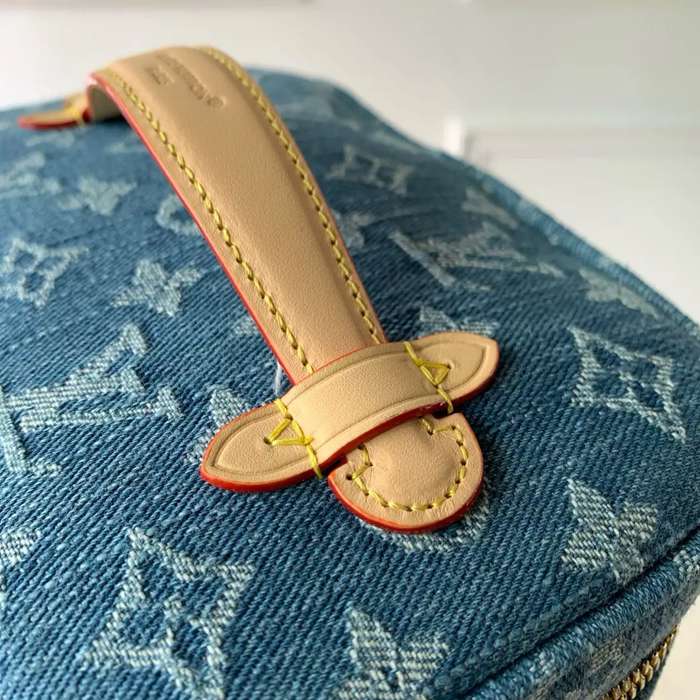 LOUIS VUITTON M27946 デニム モノグラム デニム ハンドバッグ レディース手提げ 20x13.5x12cm サイズ:20x13.5x12cm