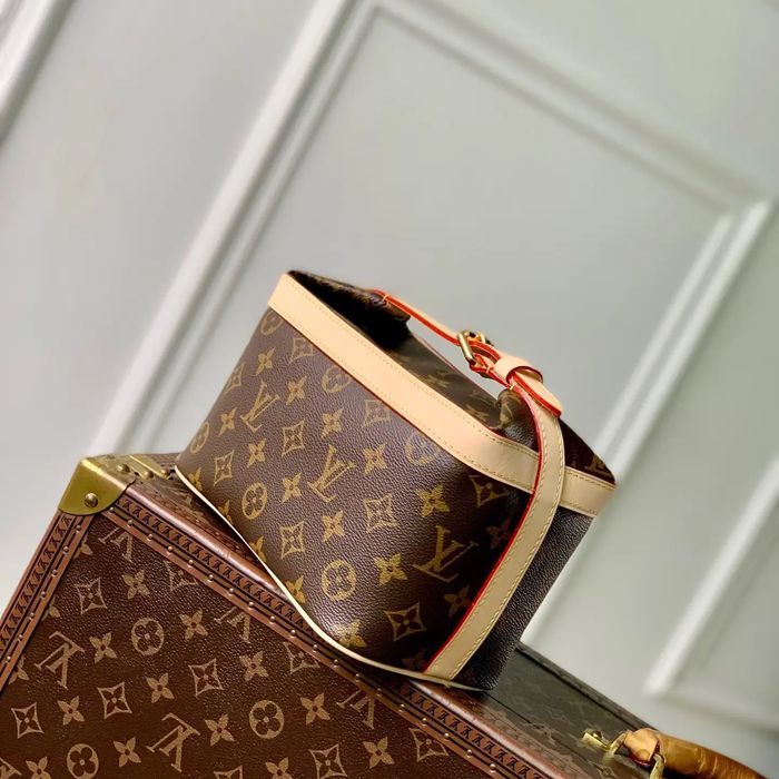 LOUIS VUITTON M15350 牛皮 モノグラム キャンバス ハンドバッグ レディース手提げ 22x13.5x12cm サイズ:22x13.5x12cm