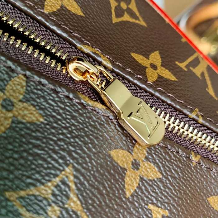LOUIS VUITTON M15350 牛皮 モノグラム キャンバス ハンドバッグ レディース手提げ 22x13.5x12cm サイズ:22x13.5x12cm