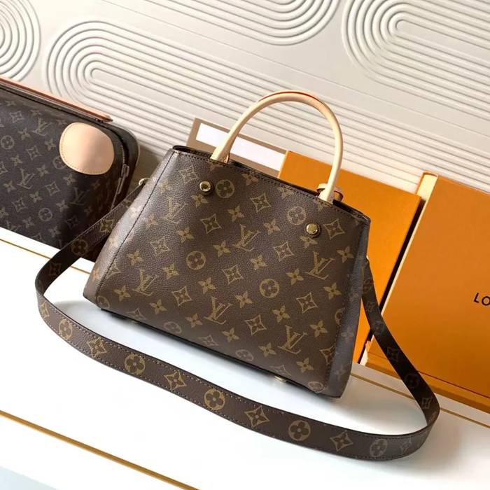 LOUIS VUITTON M41055 キャンバス モノグラム 斜め掛けバッグ レディース斜め掛け手提げ 29x20x13cm サイズ:29x20x13cm