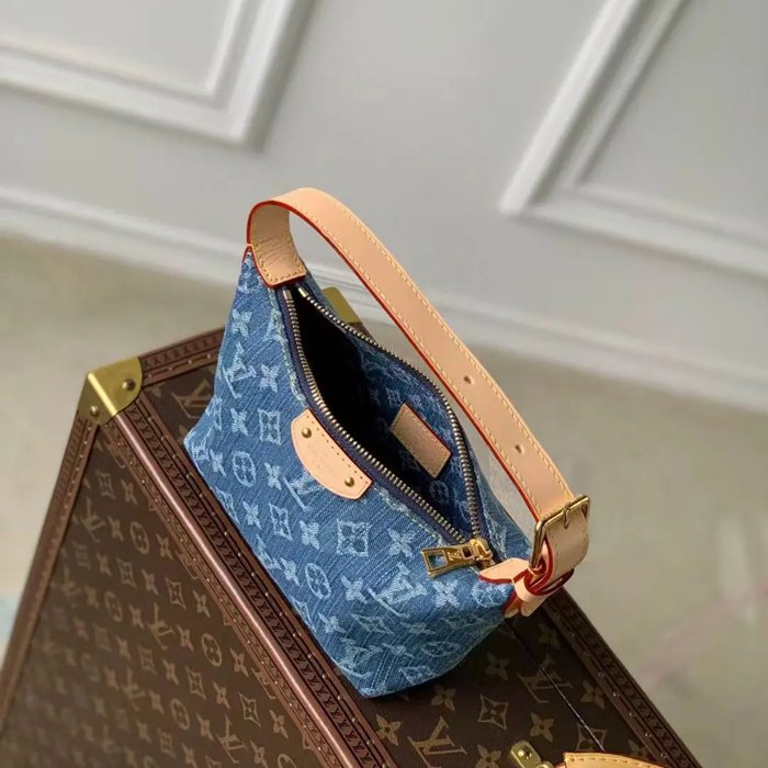 LOUIS VUITTON M82949 キャンバス モノグラム デニム ショルダーバッグ レディースショルダーハンド 20.5x16cm サイズ:20.5x16cm