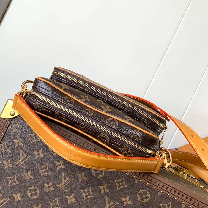 LOUIS VUITTON M14016 牛皮 モノグラム 斜め掛けバッグ レディース斜め掛け 25x17.5x11cm サイズ:25x17.5x11cm