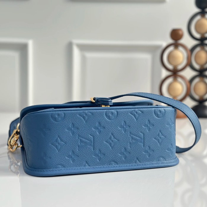 LOUIS VUITTON M27362 モノグラム ブルー 斜め掛けバッグ レディース斜め掛け 24x15cm サイズ:24x15cm