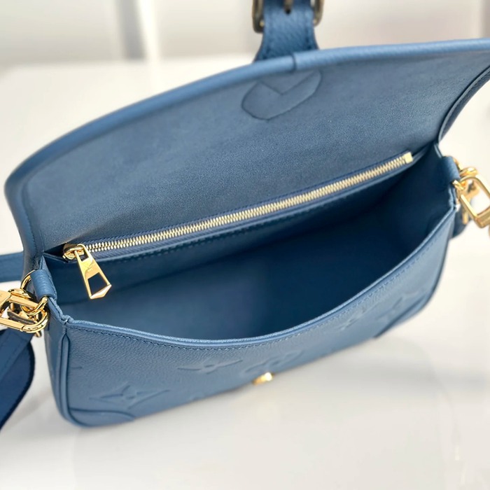 LOUIS VUITTON M27362 モノグラム ブルー 斜め掛けバッグ レディース斜め掛け 24x15cm サイズ:24x15cm