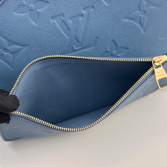 LOUIS VUITTON M27358 デニム モノグラム ブルー ショルダーバッグ レディースショルダー手提げ 31x28x14cm サイズ:31x28x14cm