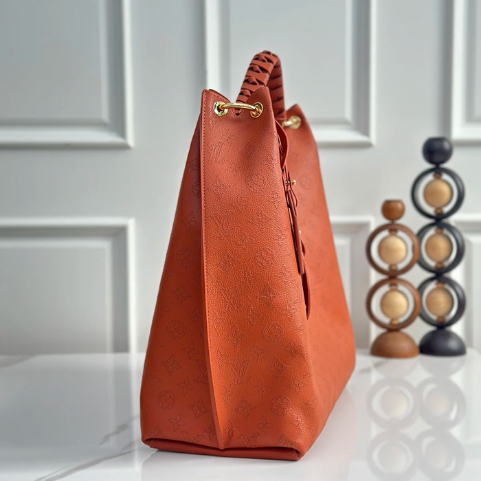 LOUIS VUITTON M53188 牛皮 ブラウン ショルダーバッグ レディースショルダー 40x35x17cm サイズ:40x35x17cm