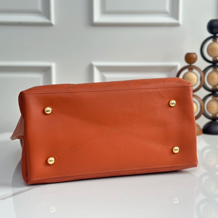 LOUIS VUITTON M53188 牛皮 ブラウン ショルダーバッグ レディースショルダー 40x35x17cm サイズ:40x35x17cm