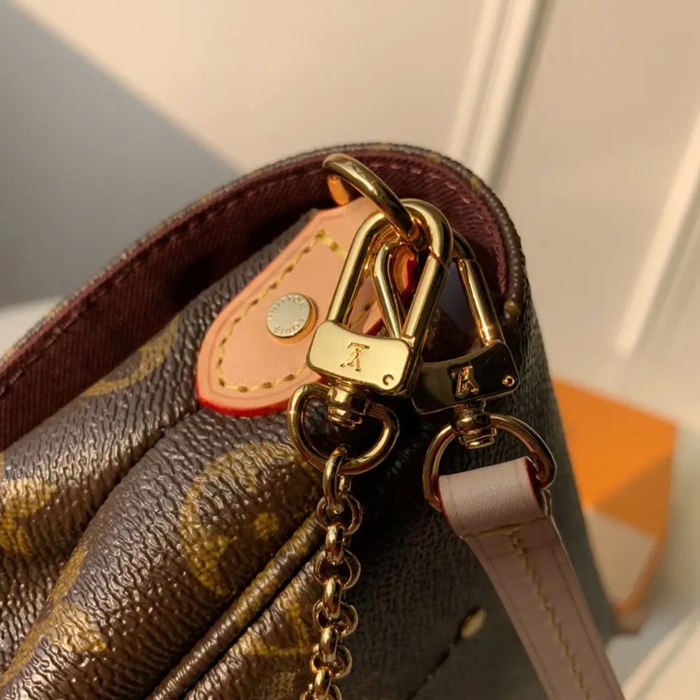 LOUIS VUITTON M40718 キャンバス モノグラム 斜め掛けバッグ レディース斜め掛けハンドチェーン 28x17cm サイズ:28x17cm