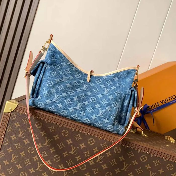 LOUIS VUITTON M27623 配色 ブルー 斜め掛けバッグ レディース斜め掛け手提げ 33.5x23x15cm サイズ:33.5x23x15cm