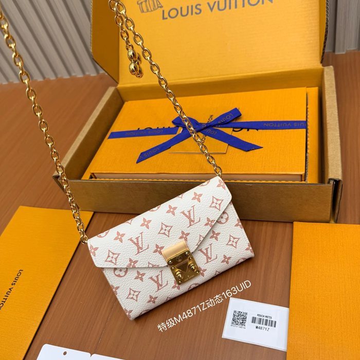 LOUIS VUITTON M4871 財布 レディース斜め掛け 13.5cm サイズ:20.5×13.5×12cm