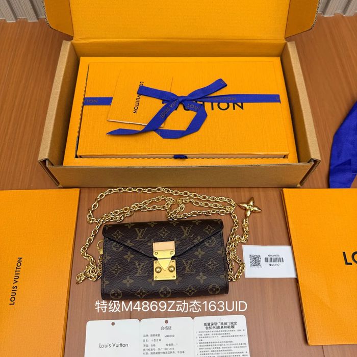 LOUIS VUITTON M4869 財布 レディース斜め掛け 13.5cm サイズ:20.5×13.5×12cm