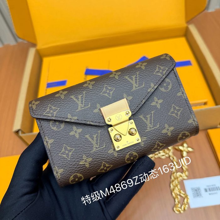 LOUIS VUITTON M4869 財布 レディース斜め掛け 13.5cm サイズ:20.5×13.5×12cm