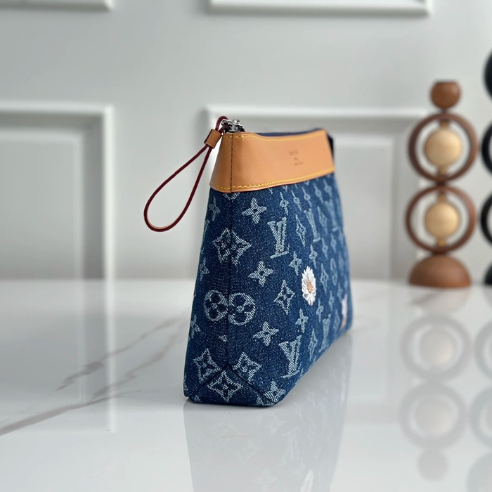 LOUIS VUITTON M27559 デニム モノグラム ブルー ハンドバッグ レディースハンド 30x21x7.5cm サイズ:30x21x7.5cm