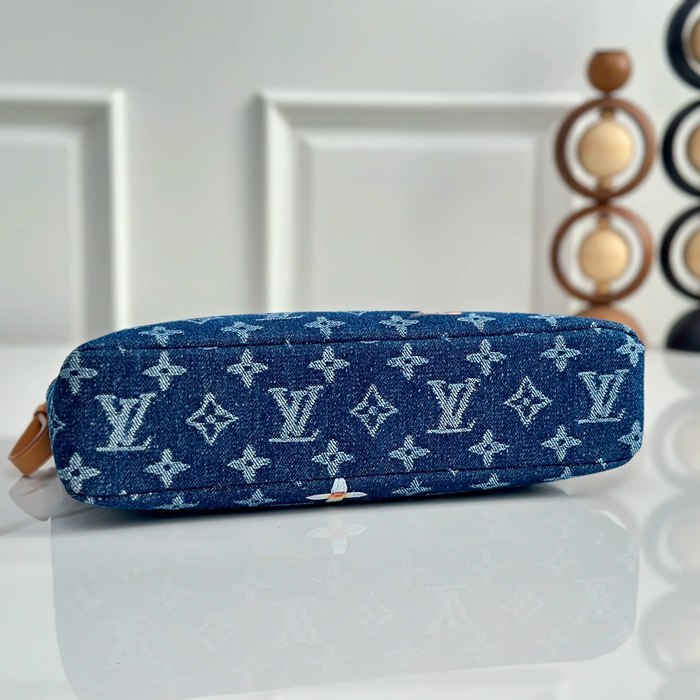 LOUIS VUITTON M27559 デニム モノグラム ブルー ハンドバッグ レディースハンド 30x21x7.5cm サイズ:30x21x7.5cm