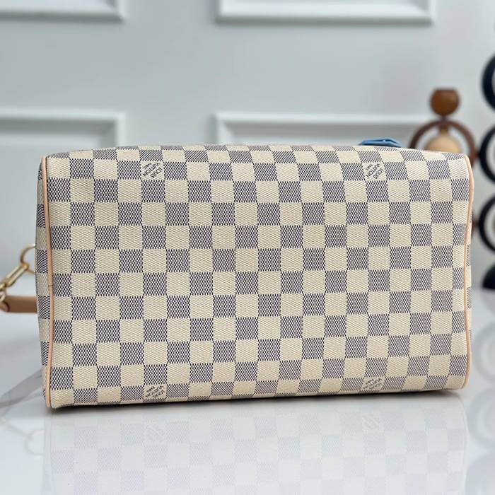 LOUIS VUITTON N40908 キャンバス パターン ブルー 斜め掛けバッグ レディース斜め掛け 30x21x17cm サイズ:30x21x17cm