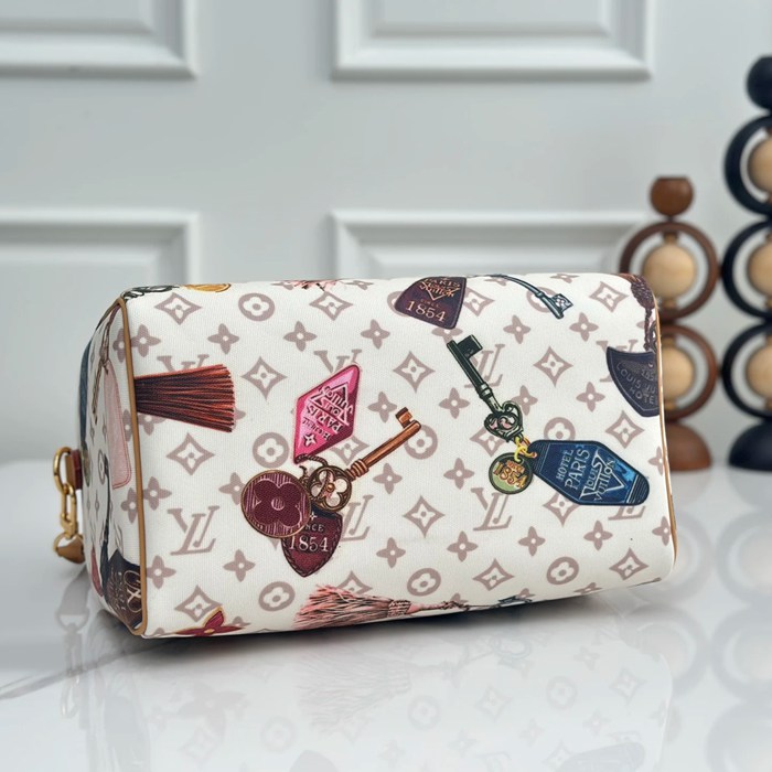 LOUIS VUITTON M29377 キャンバス ペイント 斜め掛けバッグ レディース斜め掛け サイズ:30.0x21.0x17.0cm