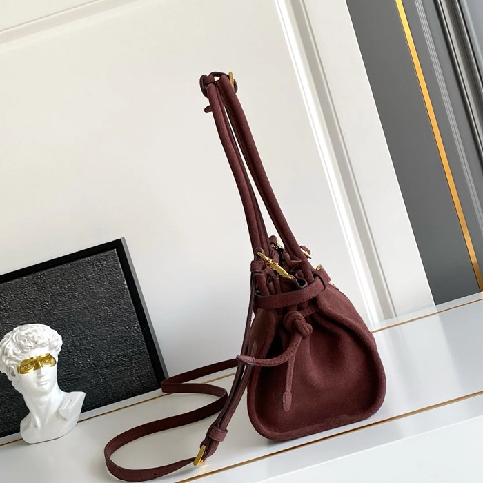 PRADA 1BA426 レッド 斜め掛けバッグ、ショルダーバッグ、ハンドバッグ ヴィンテージ 32x16x12cm サイズ:32x16x12cm