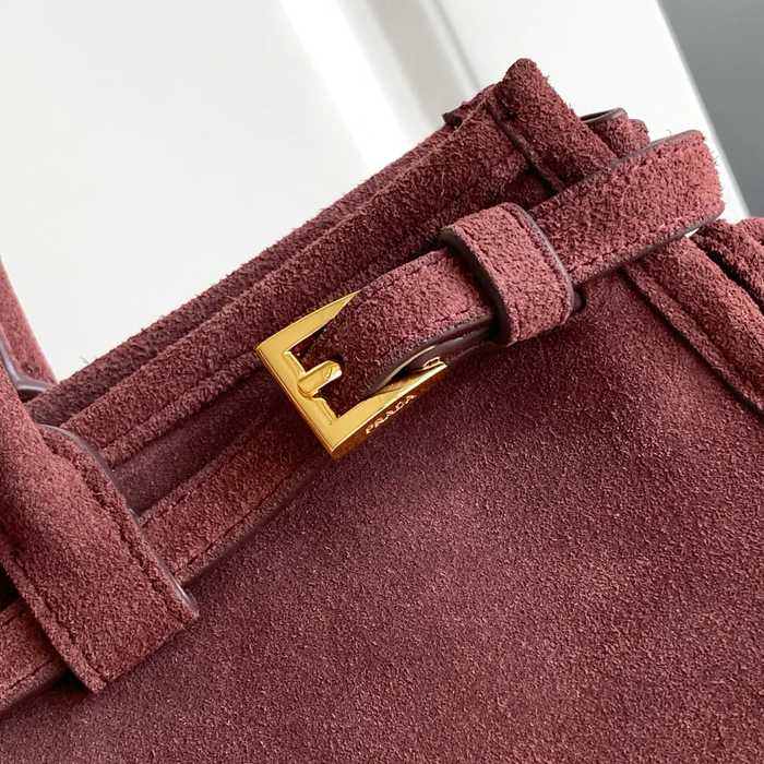 PRADA 1BA426 レッド 斜め掛けバッグ、ショルダーバッグ、ハンドバッグ ヴィンテージ 32x16x12cm サイズ:32x16x12cm