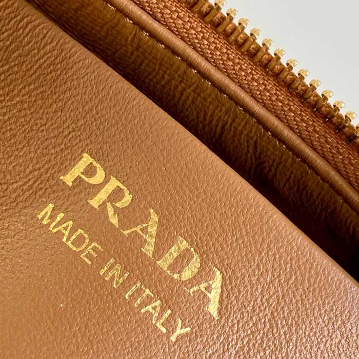 PRADA 1BC194 カーフスキン、スエード ショルダーバッグ クラシック 22x18cm サイズ:22x18cm