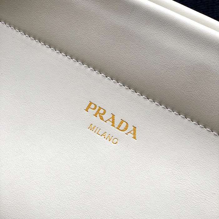 PRADA 1BC262 レザー ゴールド ショルダーバッグ、ハンドバッグ、ハンドバッグ ヴィンテージ、クラシック 32x16x11cm サイズ:32x16x11cm