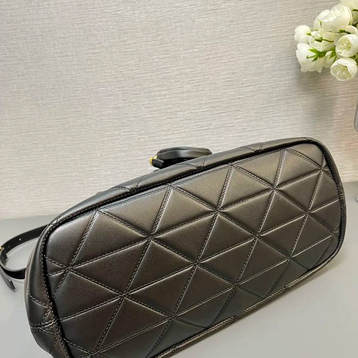 PRADA 1BG545 カーフスキン、ラムレザー プリント ショルダーバッグ、トートバッグ、ハンドバッグ トート 35x22x15cm サイズ:35x22x15cm