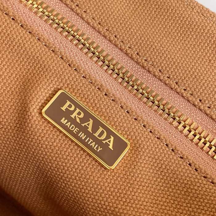 PRADA 1BA038 キャンバス、リネン プリント 斜め掛けバッグ、ショルダーバッグ、ハンドバッグ、ハンドバッグ ソフトラックス、編み、クラシック 22x15x13cm サイズ:22x15x13cm