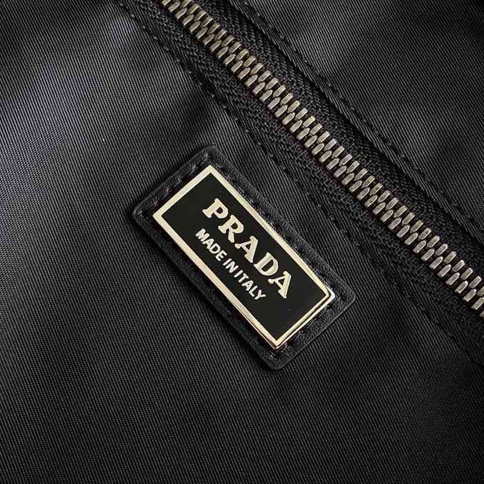 PRADA 2VH204 ナイロン、レザー ゴールド 斜め掛けバッグ、ショルダーバッグ ナイロン、クラシック 43x30x15cm サイズ:43x30x15cm