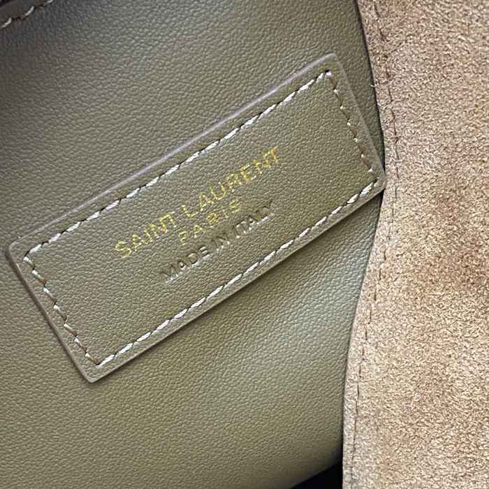 SAINT LAURENT 753837 マット ゴールド、キャラメル、マット 脇下バッグ 大、クラシック 31x30x13cm サイズ:31x30x13cm