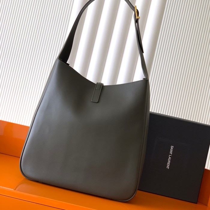 SAINT LAURENT 753837 グリーン、ゴールド 脇下バッグ 大、クラシック 31x30x13cm サイズ:31x30x13cm