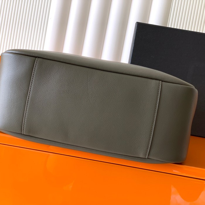 SAINT LAURENT 753837 グリーン、ゴールド 脇下バッグ 大、クラシック 31x30x13cm サイズ:31x30x13cm