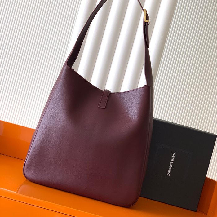 SAINT LAURENT 753837 レッド、ゴールド 脇下バッグ 大、クラシック 31x30x13cm サイズ:31x30x13cm