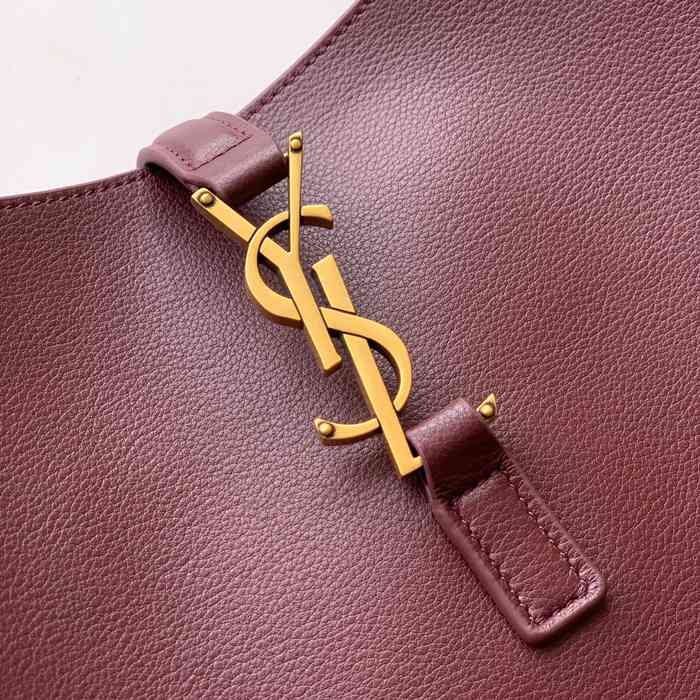SAINT LAURENT 753837 レッド、ゴールド 脇下バッグ 大、クラシック 31x30x13cm サイズ:31x30x13cm