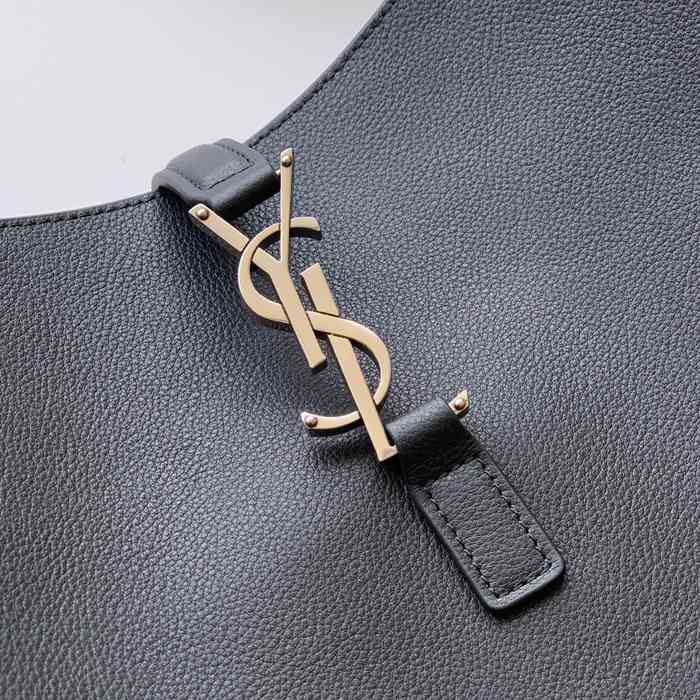 SAINT LAURENT 753837 シルバー 脇下バッグ 大、クラシック 31x30x13cm サイズ:31x30x13cm