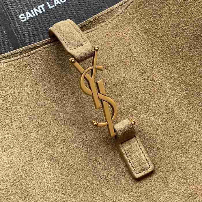 SAINT LAURENT 753837 マット グリーン、ゴールド、マット 脇下バッグ 大、クラシック 31x30x13cm サイズ:31x30x13cm