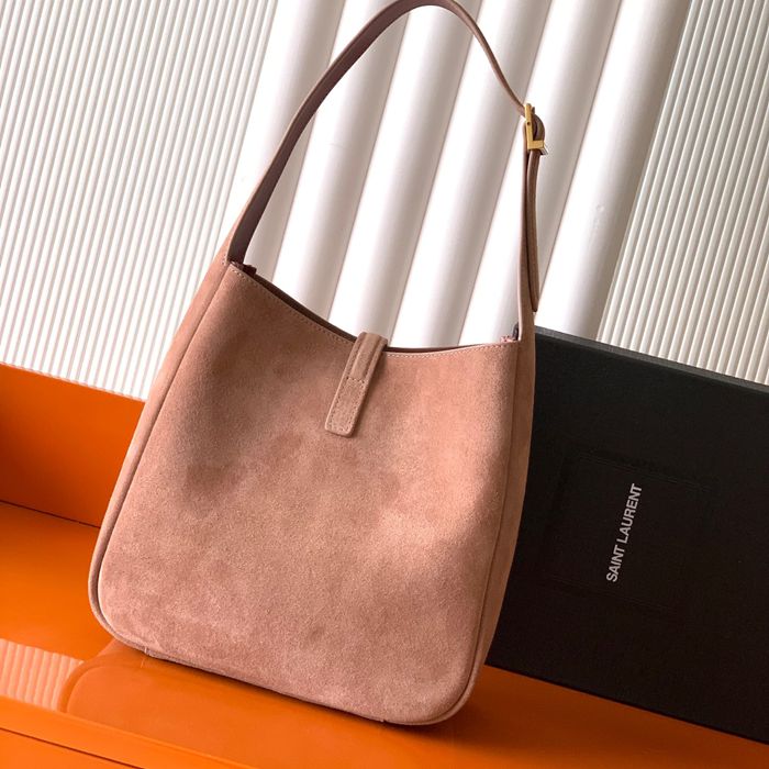 SAINT LAURENT 713938 マット ゴールド、マット 脇下バッグ クラシック 23x22cm サイズ:23x22cm