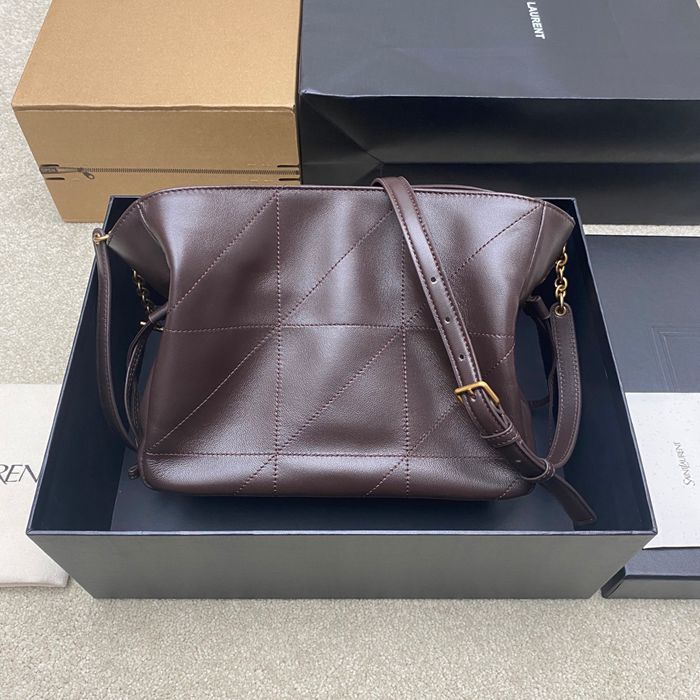SAINT LAURENT 862712 ラムレザー ゴールド トートバッグ ジェイミー 26x18x11cm サイズ:26x18x11cm