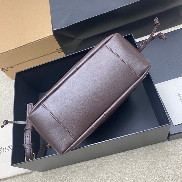 SAINT LAURENT 862712 ラムレザー ゴールド トートバッグ ジェイミー 26x18x11cm サイズ:26x18x11cm