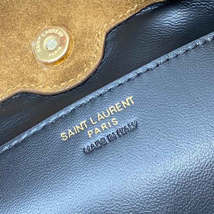 SAINT LAURENT 862712 マット ブラウン、ゴールド、マット トートバッグ ジェイミー 26x18x11cm サイズ:26x18x11cm