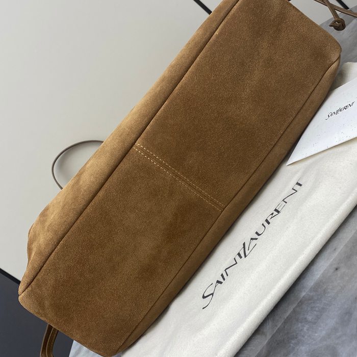 SAINT LAURENT 809824 マット ゴールド、キャラメル、マット トートバッグ、脇下バッグ ジェイミー 35x35x10cm サイズ:35x35x10cm