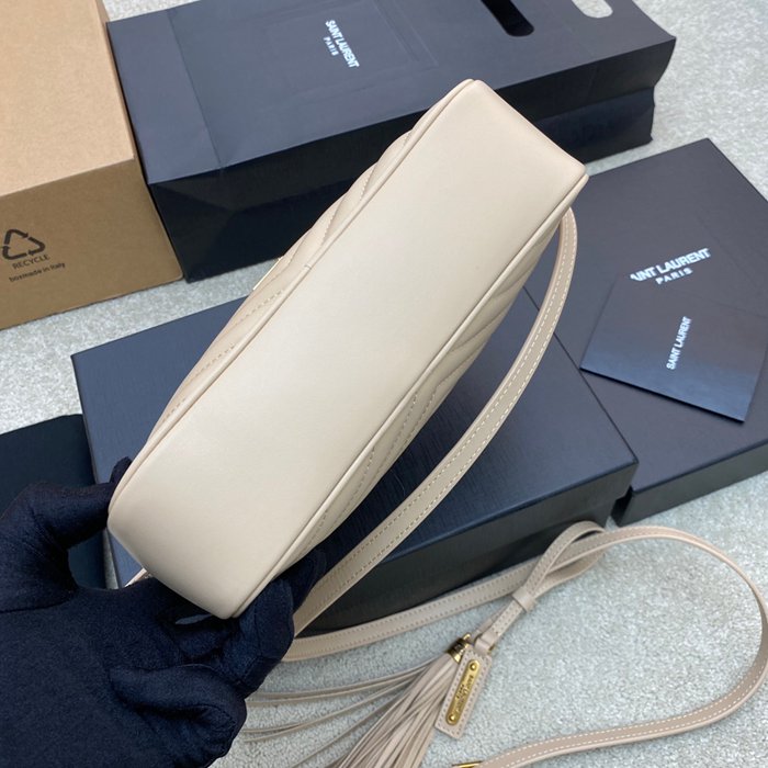 SAINT LAURENT 505730 ゴールド 斜め掛けバッグ クラシック 23x16cm サイズ:23x16cm