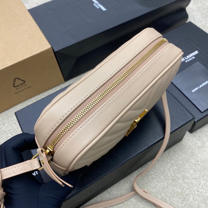SAINT LAURENT 505730 ピンク、ゴールド 斜め掛けバッグ クラシック 23x16cm サイズ:23x16cm