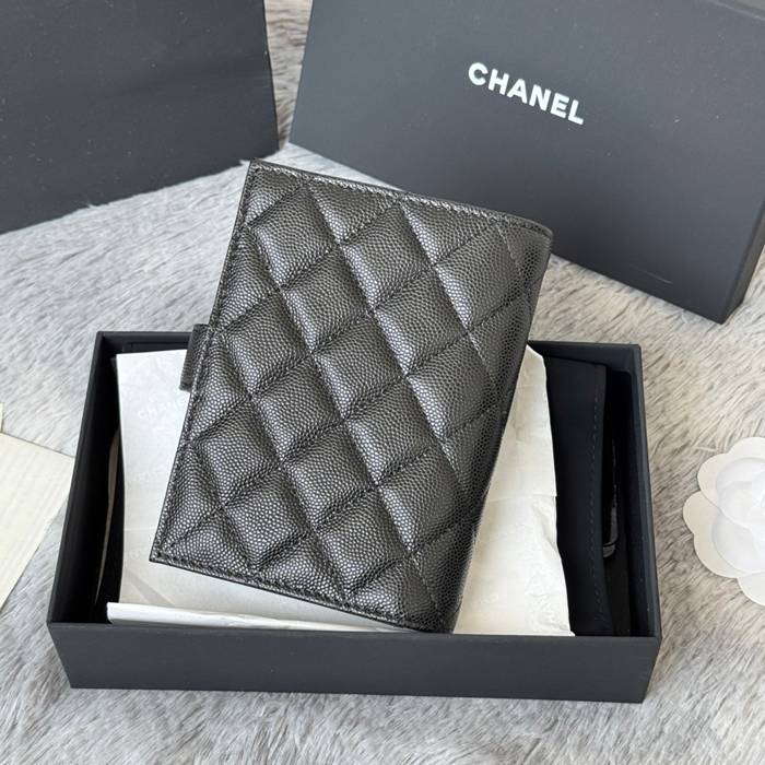CHANEL AP3196 パスポート&ウォレット 二合一 カヴィア サイズ:15x10cm