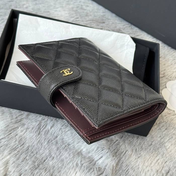 CHANEL AP3196 パスポート&ウォレット 二合一 カヴィア サイズ:15x10cm