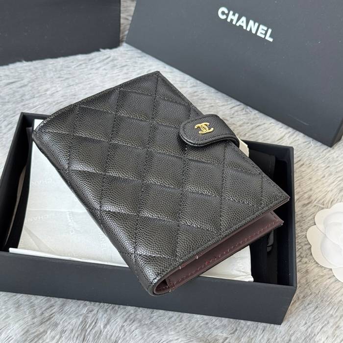 CHANEL AP3196 パスポート&ウォレット 二合一 カヴィア サイズ:15x10cm