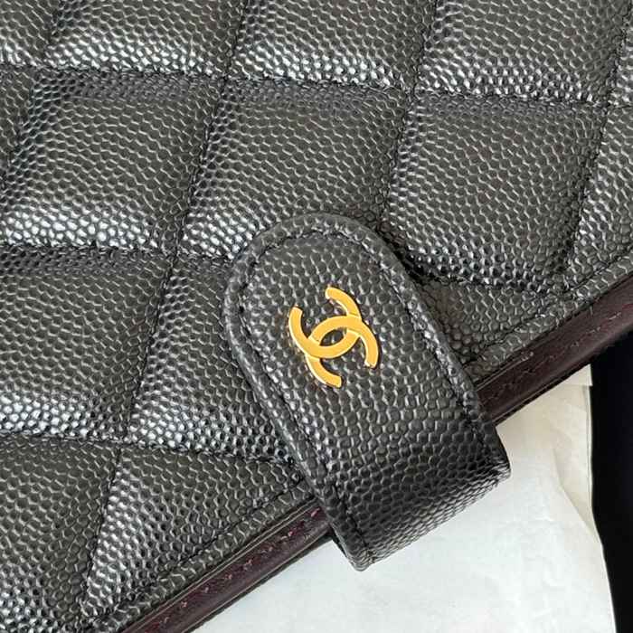 CHANEL AP3196 パスポート&ウォレット 二合一 カヴィア サイズ:15x10cm