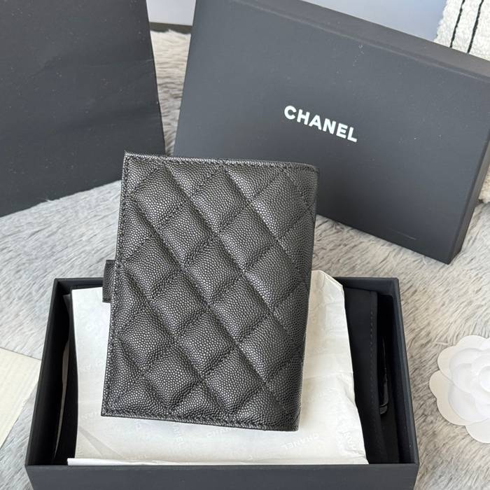 CHANEL AP3196 パスポート&ウォレット 二合一 カヴィア サイズ:15x10cm
